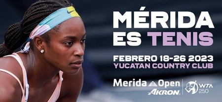 Yucatan Country Club presenta el Merida Open Akron WTA 250, del que será sede