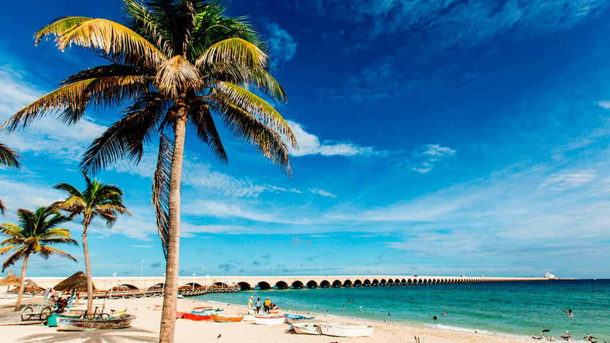 Progreso playas para visitar en Mérida Yucatan