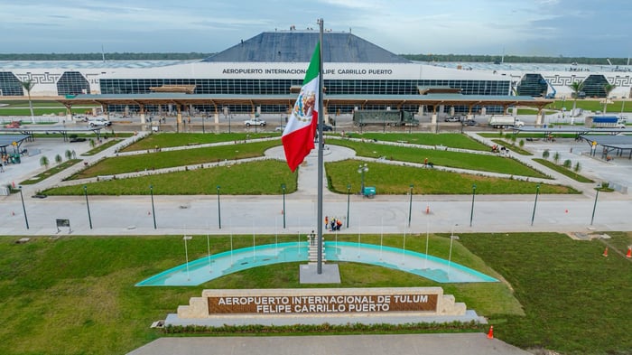 como se ve el aeropuerto internacional de tulum - 5