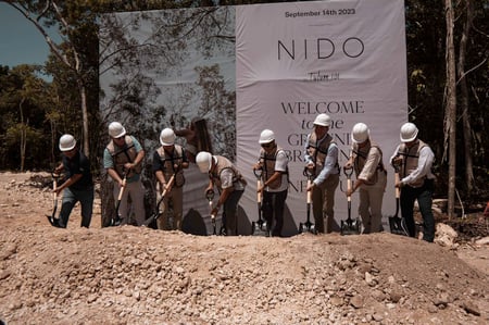 Celebramos el groundbreaking de Nido by Tulum 101, proyecto 100% vendido