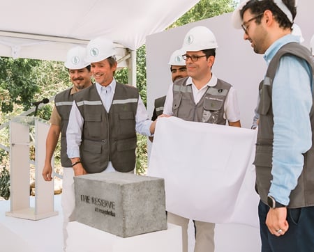 Inmobilia y Sancus Capital Partners colocan la primera piedra en The Reserve at Mayakoba