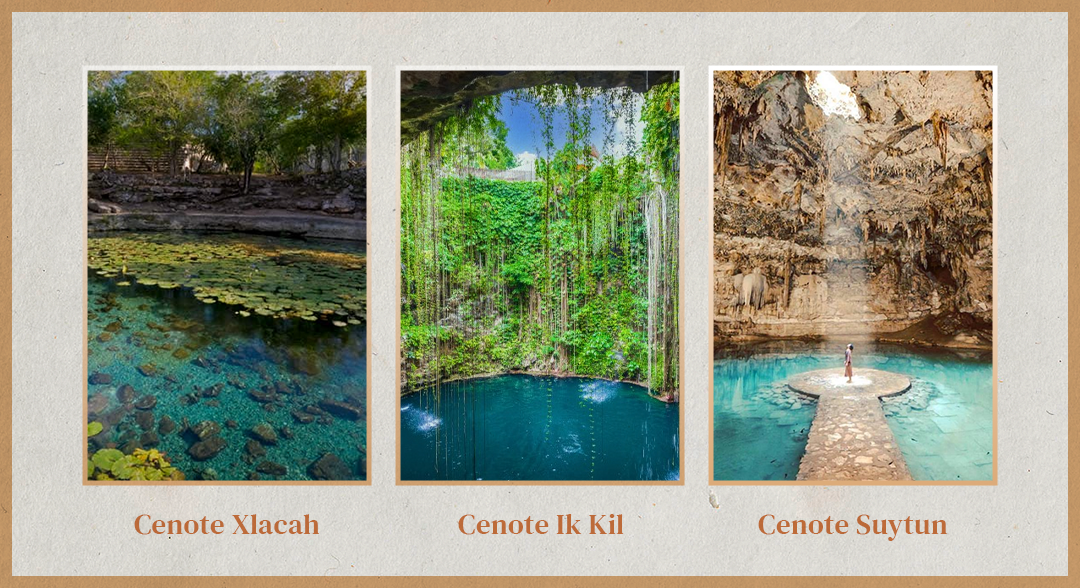 3 cenotes de Mérida